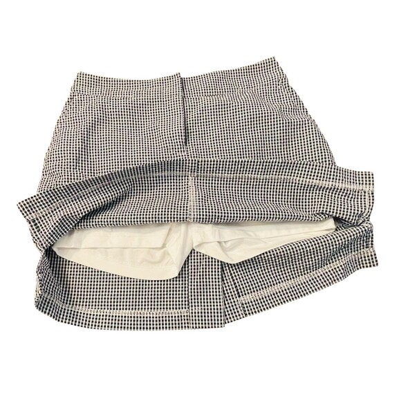 IZOD Golf Skort Houndstooth Pattern Black and White Stretch Performance Size 6 - Picture 3 of 7